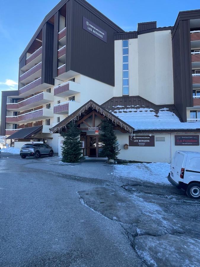 Appart 4/5 Pers Residence 4* Des Bergers Pieds Des Pistes ラルプ・デュエ エクステリア 写真