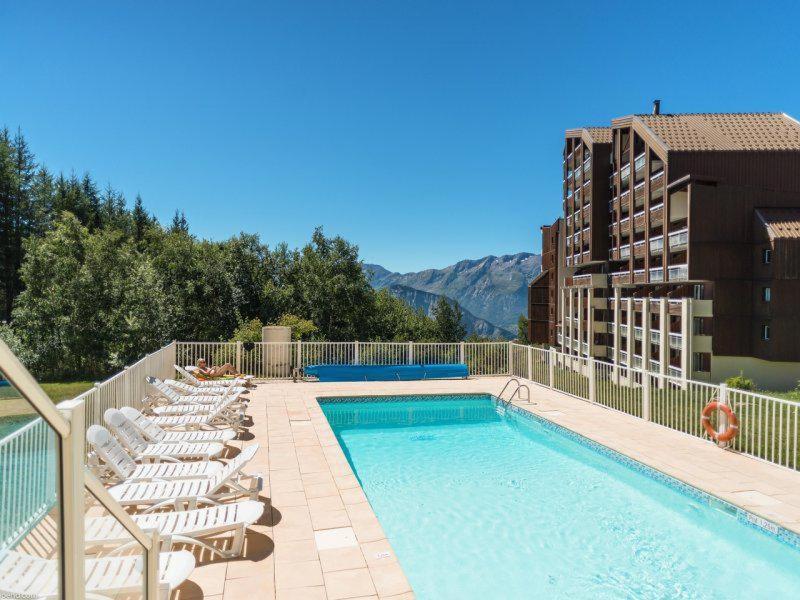 Appart 4/5 Pers Residence 4* Des Bergers Pieds Des Pistes ラルプ・デュエ エクステリア 写真